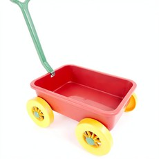 兒童沙灘玩具拉車, 韓版手拉車粉色, 7g, 1個