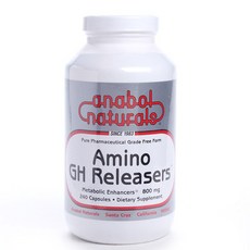 anabol naturals 胺基酸補充膠囊 800mg, 240顆, 1罐