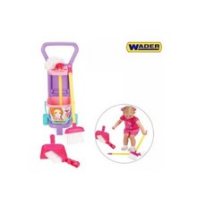 모래놀이 WADER 바더 하우스키퍼 카트세트 청소놀이 폴란드, 1개