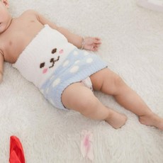 데일리마일샵 아동 유아 수면 도트 부드러운 배앓이방지 복대 배워머