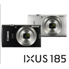 캐논 IXUS185 (2000만화소 / 128GB포함 / 튼튼한디카 / 와이파이 블루투스 안됨/ 오늘택배출발)