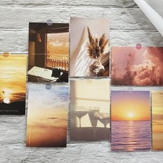 일몰 포토엽서 카페 감성 엽서모음 소품 85386ea 1(EA)