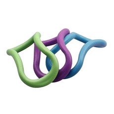 종아리 릴렉스 피트니스 운동 기구 요가링 링 하드, 그린, 그린, 1개