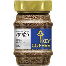 KEY COFFEE 特級深焙即溶咖啡, 1個, 1入, 80g