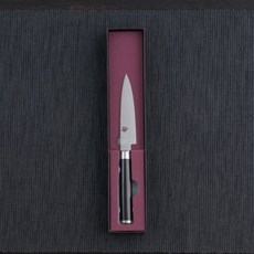 旬 日本製 DM-0716 水果刀 削皮刀 10cm, 1個, Black