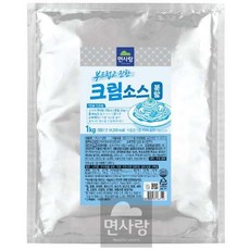 면사랑 부드럽고 진한 크림분말소스 1kg 실온제품/ 스파게티 파스타 리조또, 1개