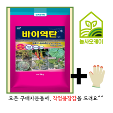 농사오케이 대유 바이역탄 입제 3kg 식물 바이러스 피해 영양제 비료, 1개