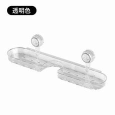 DFMEI 吸盤洗漱臺置物架衛生間廁所洗澡間鏡前水龍頭收納架, 1個, 如圖