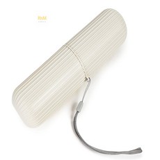 에이치앤엠샵 여행용 칫솔케이스 칫솔커버, 아이보리