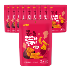 Q彈地瓜乾, 60g, 10包