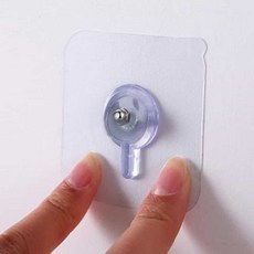 요비월드 나사 투명 스티커 접착식나사 욕실나사스티커 코너선반고정