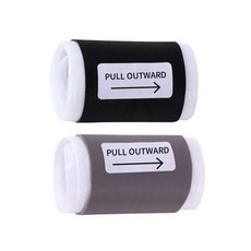 오토바이 자동 기어변속 신발 보호 커버 액세서리, 블랙+그레이, 2개