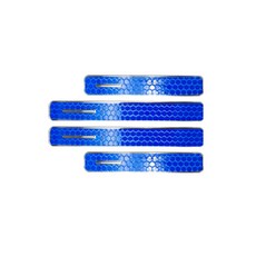 차량용 반사형 휀다 문짝 도어가드 리플렉터 가드, 1개, 블루