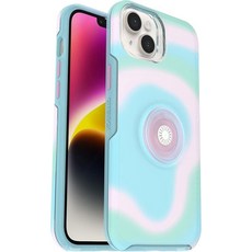 OtterBox + Pop Symmetry 시리즈 슬림 케이스 아이폰 14 플러스(전용) 팝소켓 팝그립 포함 - 비소매 포장 빛나는 아우라141702