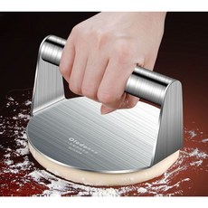 스텐 그릴프레스 고기 스텐304 주물 누름판 스테이크 꼬치, B. 거울 광택 316 강철 12cm