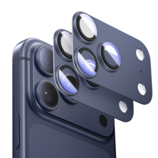 MAGIC JOHN 매직존 아이폰 빛번짐 방지 카메라 렌즈 보호필름 강화유리 비산방지 일체형 풀커버 2매입, 1세트