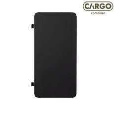 CARGO 滑軌延伸桌板(單片), 黑色,L