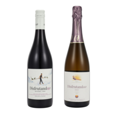 무알콜와인 논알콜 무알콜 샴페인 디스프루딴도 레드 스파클링 2종 세트