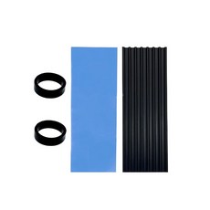 [에버쿨] COOLMARKER M.2 NVMe 방열판 [블랙], 1개, 블랙