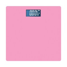 패션파트너 디지털 LCD 사각 체중계, 핑크, 2개