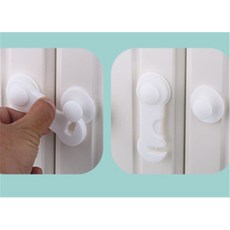 서랍열림 잠금 장치1P, 핑크