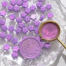 개가방 꽃 모양 씰링 왁스 비즈 카드 봉투 결혼식 초대장 선물 포장 장식에 적합, 1개, 5. A04