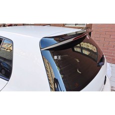 【車王汽車精品百貨】福斯 VW Volkswagen Golf 6 高爾夫 六代 碳纖維紋 尾翼 壓尾翼 定風翼 導流板, 1個