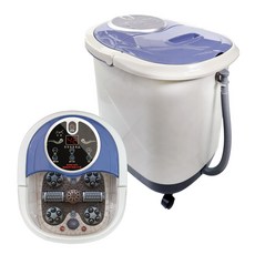 日虎 高桶自動滾輪按摩泡腳機（石墨烯款）, 白色, SS-609