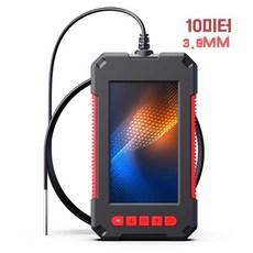 산업용 내시경 카메라 rigid 화면 픽셀 측정기 엔진 케이블 하수도 검사, 1개, 20. 32G+10m선+3.9MM+레드