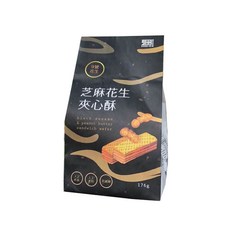 東和 濃郁夾心酥 (3種口味) 純素可食用 無蛋奶素, 1個, 芝麻花生