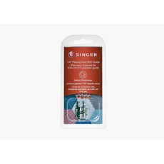 SINGER® SE91 시리즈 바느질 및 자수 기계용 가이드가 있는 0.6cm(1/4인치) 노루발, SINGER® SE91 시리즈 바느질 자수 기계용 가