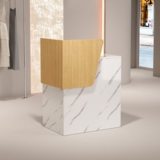 카운터 테이블 인포메이션 안내데스크 프론트 카페 계산대, F 100x40x95cm