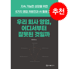 우리 회사 영업 어디서부터 잘못된 것일까 + 쁘띠수첩 증정, 도서출판 진서, 최희