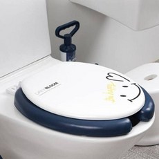 데일리 프리미엄 변기커버 일반U형 트임 무소음 상부 체결형 소프트 쿠션변기커버, 쿠팡좋은하루 본상품선택, 1개