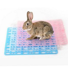 플라스틱 토끼 케이지 매트 발판 기니피그 바닥 5p 케이지 토끼 플라스틱 dew+672OW, 화이트 5p