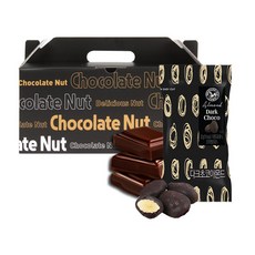 산과들에 다크초콜릿아몬드 20봉 초콜릿 선물세트, 1세트, 20g x 20봉