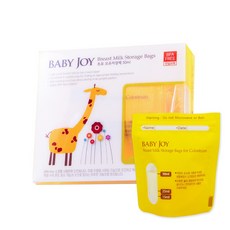 베이비조이 국내 제조 초유 모유 저장팩 50ml, 20매, 1개