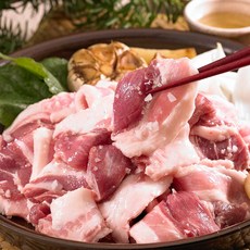 국내산 돼지 뒷고기 구이용 뽈항정살 특수부위 찐고소 쫄깃쫄깃 캠핑고기 숯불구이, 2개, 300g