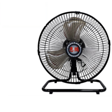 惠騰 10吋鋁葉工業扇/桌扇/立扇/電扇(FR-108)台灣製造，強勁風力，涼爽舒適, 黑色