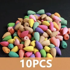 쿠쿠스토어 창문 및 침실 금속 클립 개방형 검정색 링, 01 10pcs