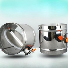 화목난로 수동 댐퍼 캠핑 화력 배기구 스테인리스 화목난로 댐퍼 조절기 용품, O. 기타 사양은 맞춤 제작 가능