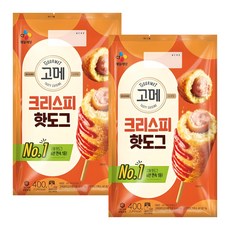 CJ제일제당 고메 크리스피 핫도그, 400g, 2개