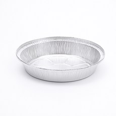 8吋圓形鋁箔紙盤 氣炸鍋烤箱專用 免洗耐高溫 方便衛生, 1套, 10個裝