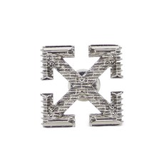 오프화이트 애로우 텍스처 싱글 이어링