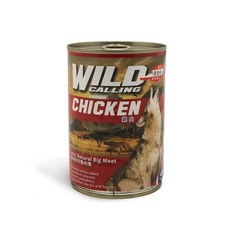 萊恩家 WILD CALLING 奧地利犬罐，提供狗狗豐富蛋白質與Omega脂肪酸，無添加人工色素、香料及防腐劑，給予狗狗最天然健康的飲食選擇, 1個, 雞肉