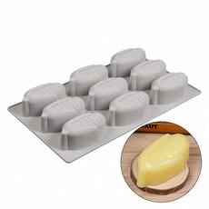 MoldFun 3D 옥수수 실리콘 몰드 초콜릿 캔디 젤리 젤로 베이킹 케이크 비누 크레용 왁스 멜트 석고 아이스 큐브 트레이, MoldFun 3D 옥수수 실리콘 몰드 초콜릿 캔디 젤