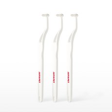 자유펫 반려동물 덴탈 케어 브러쉬 하드 단단한 모, 3개