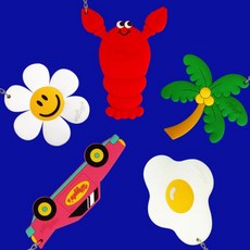 [위글위글] 열쇠고리 키홀더 소프트키링 304505, Smile We Love