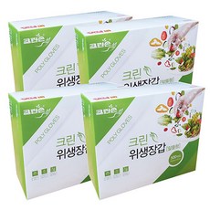 크린손 위생장갑 알뜰형, 500개입, 4개