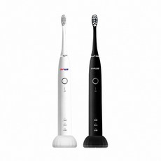 G-PLUS ET-A001S 音波電動牙刷 IPX7全機可水洗 附感應式充電座, 黑, 1個